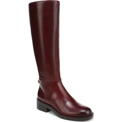 Sam Edelman Milla Knee High Boot In Burgundy