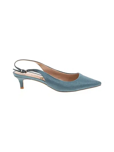 Pre-owned Sam Edelman Mule/clog In Blue