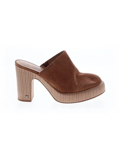 Pre-owned Sam Edelman Mule/clog In Brown