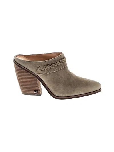 Pre-owned Sam Edelman Mule/clog In Brown