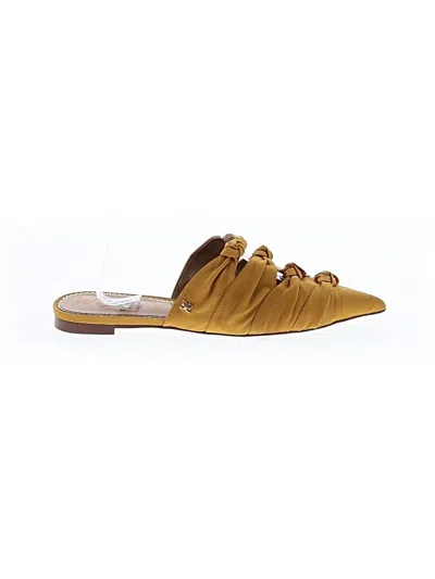 Pre-owned Sam Edelman Mule/clog In Gold