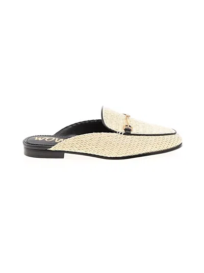 Pre-owned Sam Edelman Mule/clog In Ivory
