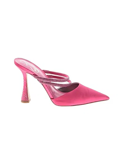 Pre-owned Sam Edelman Mule/clog In Pink