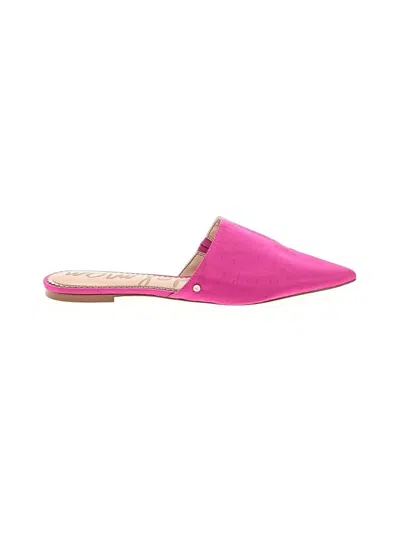 Pre-owned Sam Edelman Mule/clog In Pink