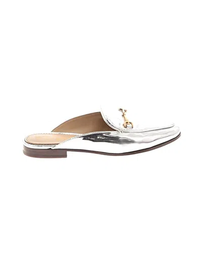 Pre-owned Sam Edelman Mule/clog In Silver