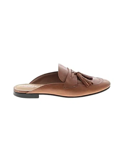 Pre-owned Sam Edelman Mule/clog In Tan