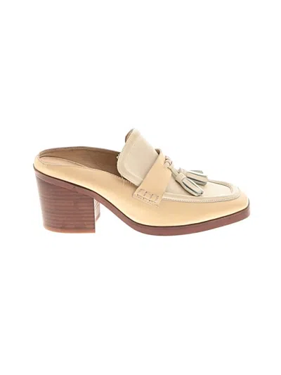 Pre-owned Sam Edelman Mule/clog In White