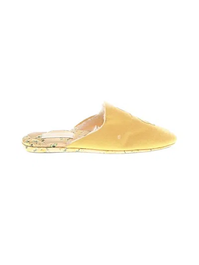Pre-owned Sam Edelman Mule/clog In Yellow