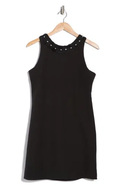 Sam Edelman Necklace Sheath Minidress In Black