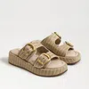 Sam Edelman Nerissa Two-strap Platform Sandal In Beige