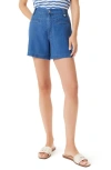 Sam Edelman Noa Denim Shorts In Mystic