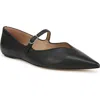 Sam Edelman Noa Mary Jane Pointed Toe Flat In Black