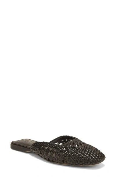 Sam Edelman Nola Woven Mule In Black