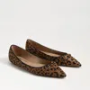 Sam Edelman Nori Pointed Toe Flat In Tan