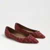 Sam Edelman Nori Pointed Toe Flat In Multi