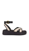 Sam Edelman Nylie Sandal In 原色&黑色