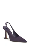 Sam Edelman Odette Pointed Toe Slingback Pump In Purple