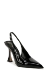 Sam Edelman Women's Odette Pointed Slingback Pumps In Black Patent