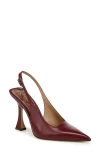 Sam Edelman Odette Slingback Pointed Toe Pump In Red