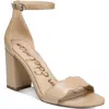Sam Edelman Odila Womens Scalloped Heel Sandals In Multi