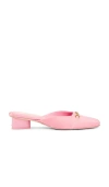 Sam Edelman Ollie Square Toe Bit Mule In Pink
