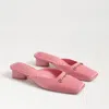 Sam Edelman Ollie Square Toe Bit Mule In Pink