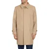 Sam Edelman One-button Water Resistant Duster Jacket In Sand