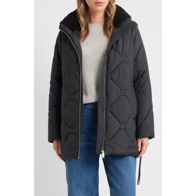 Sam Edelman Onion Quilted Jacket In Black