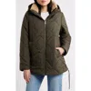 Sam Edelman Onion Quilted Jacket In Green