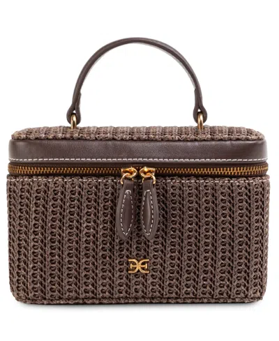 Sam Edelman Paige Mini Chain Crossbody Handbag In Brown