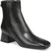 Sam Edelman Paige Square Toe Bootie In Black