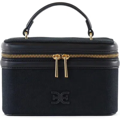 Sam Edelman Paige Train Case Crossbody Bag In Black