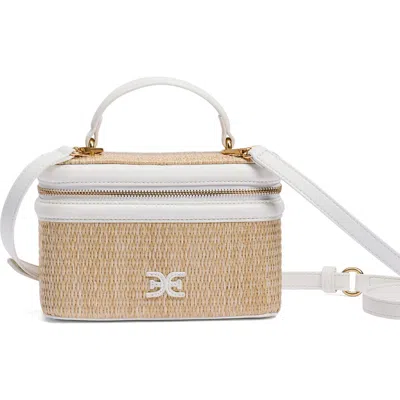 Sam Edelman Paige Train Case Crossbody Bag In Neutral