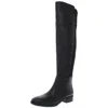 Sam Edelman Pam Womens Zipper Suede Over-the-knee Boots In Black