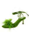 Sam Edelman Pammie Ankle Tie Sandal In Green