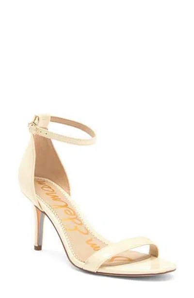 Sam Edelman Patti Ankle Strap Sandal In Modern Ivory