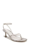 Sam Edelman Pax Ankle Strap Sandal In White