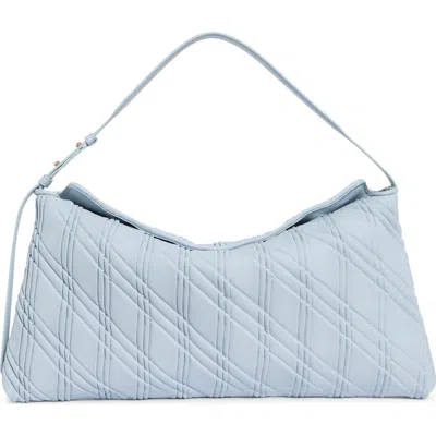 Sam Edelman Peddy Faux Leather Shoulder Bag In Blue