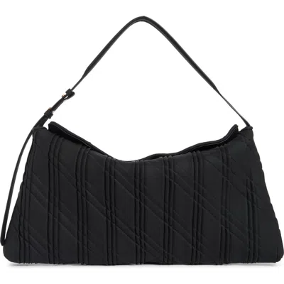 Sam Edelman Peddy Quilted Shoulder Bag In Black