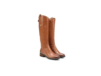 Sam Edelman Penny 2 Wide Calf Leather Riding Boots In Brown