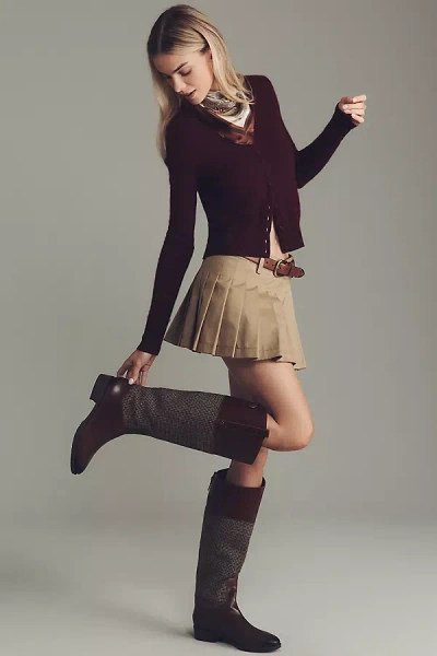 Sam Edelman Penny Riding Boots In Brown