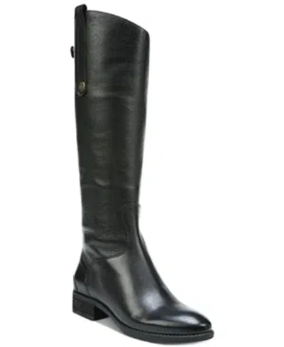 SAM EDELMAN PENNY WIDE-CALF KNEE-HIGH RIDING BOOTS