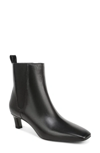 Sam Edelman Peony Leather Chelsea Bootie In Black