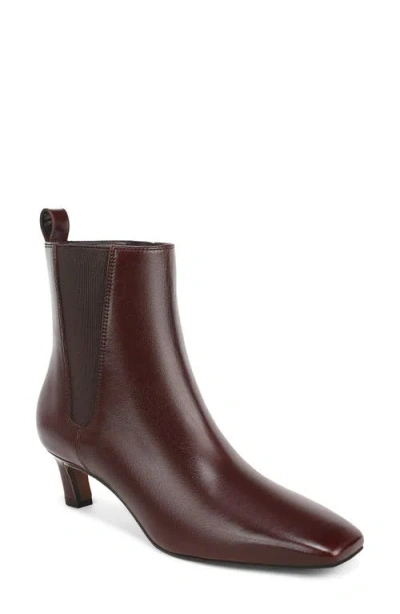 Sam Edelman Peony Leather Chelsea Bootie In Spiced Pecan