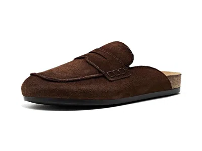 Sam Edelman Peter Men's Clog/mule Shoes Espresso Bean: 8 M, Suede In Brown