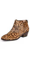 Sam Edelman Petty Booties Granada Tan In Animal Print