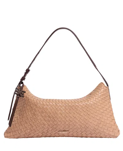 Sam Edelman Petty Charm Shoulder Bag In Brown