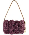 Sam Edelman Phoebe Small Raffia Shoulder Flap Shoulder Bag