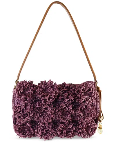 Sam Edelman Phoebe Small Raffia Shoulder Flap Shoulder Bag