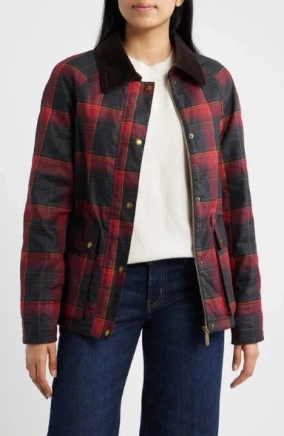 Sam Edelman Plaid Print Jacket In Multi
